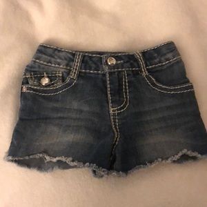 girls jean shorts